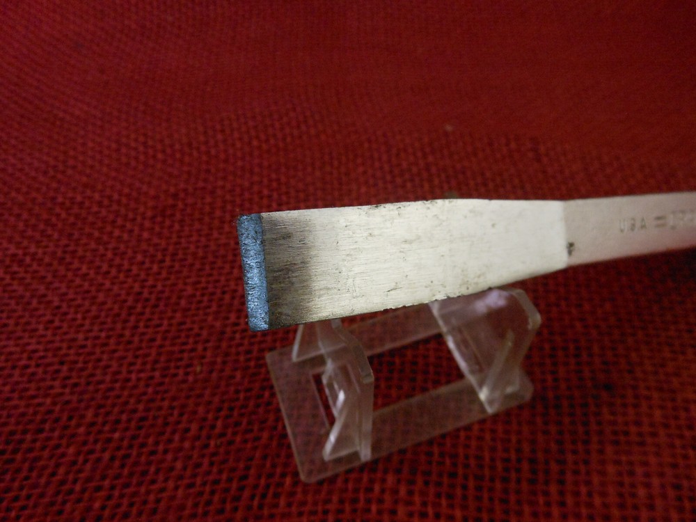 Craftsman 3/4" Cold Chisel #42975 & 5 Router Bits in Case, Both U.S.A.