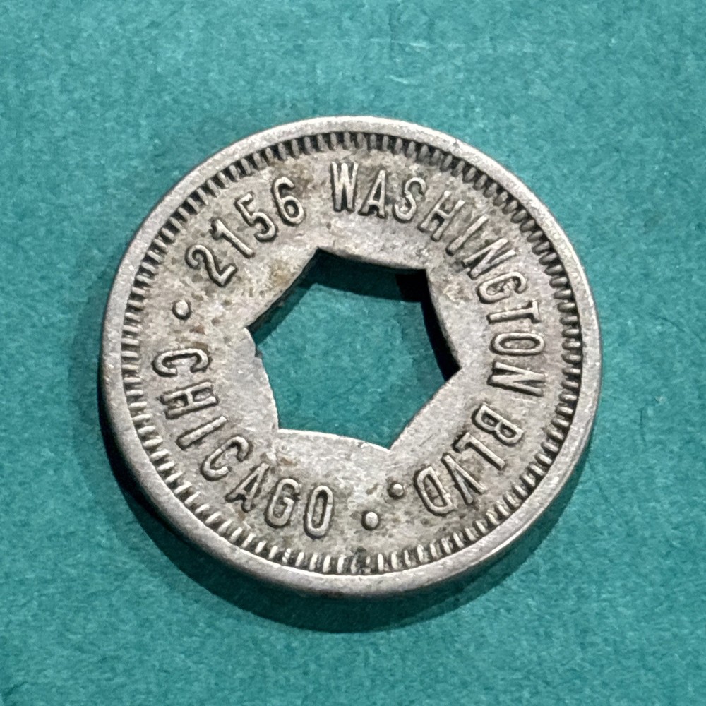 Chicago, IL Burnham Gum Machine Works Token