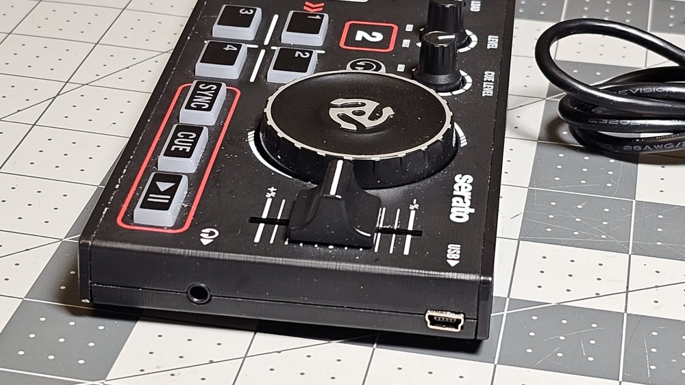 Numark DJ2GO2 Touch | Pocket DJ Controller with Jog Wheel Scratch