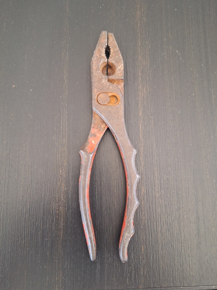 Vintage Oxwall Tool Co Lineman Pliers Forged Germany British Zone Occupied
