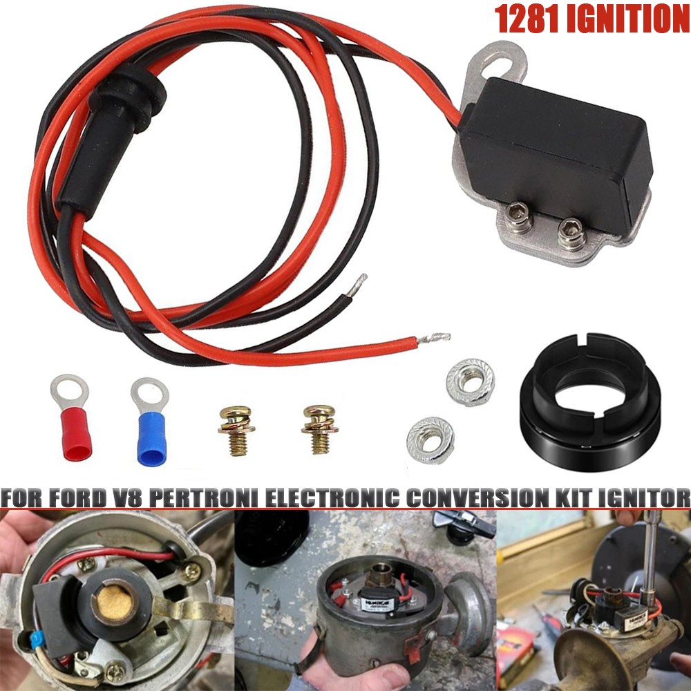 For Ford V8 Pertronix 1281 Ignition Points-to-Electronic Conversion Kit Ignitor✅