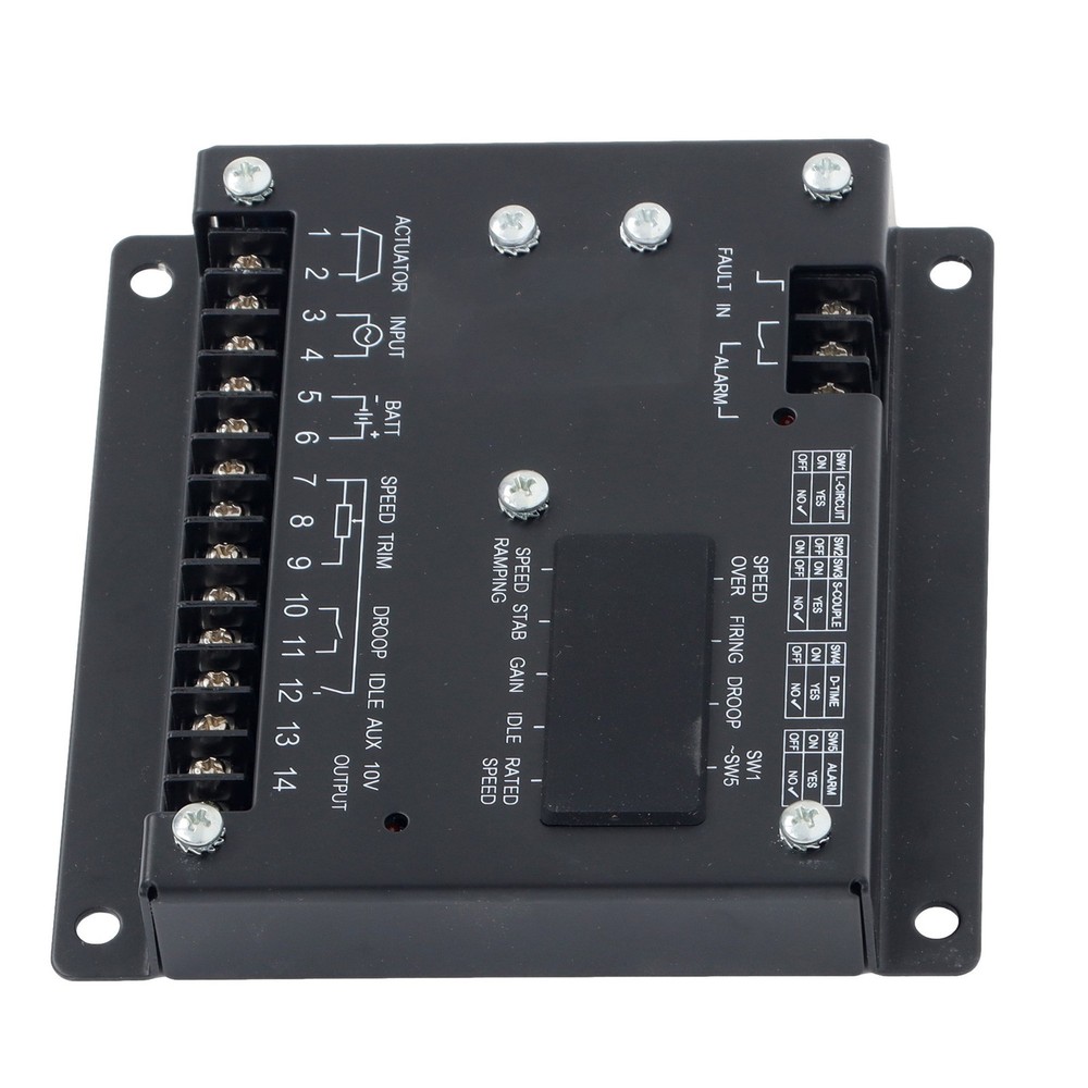 Generator Speed Controller Panel Electronic S6700H For Cummins Generator