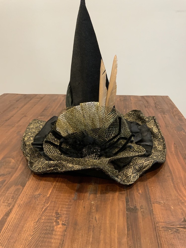 WITCH HAT HALLOWEEN CUSTOM MADE BEAUTIFUL