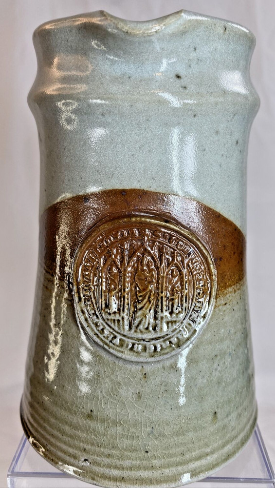 Hand Made Glazed Pottery Pitcher 24oz