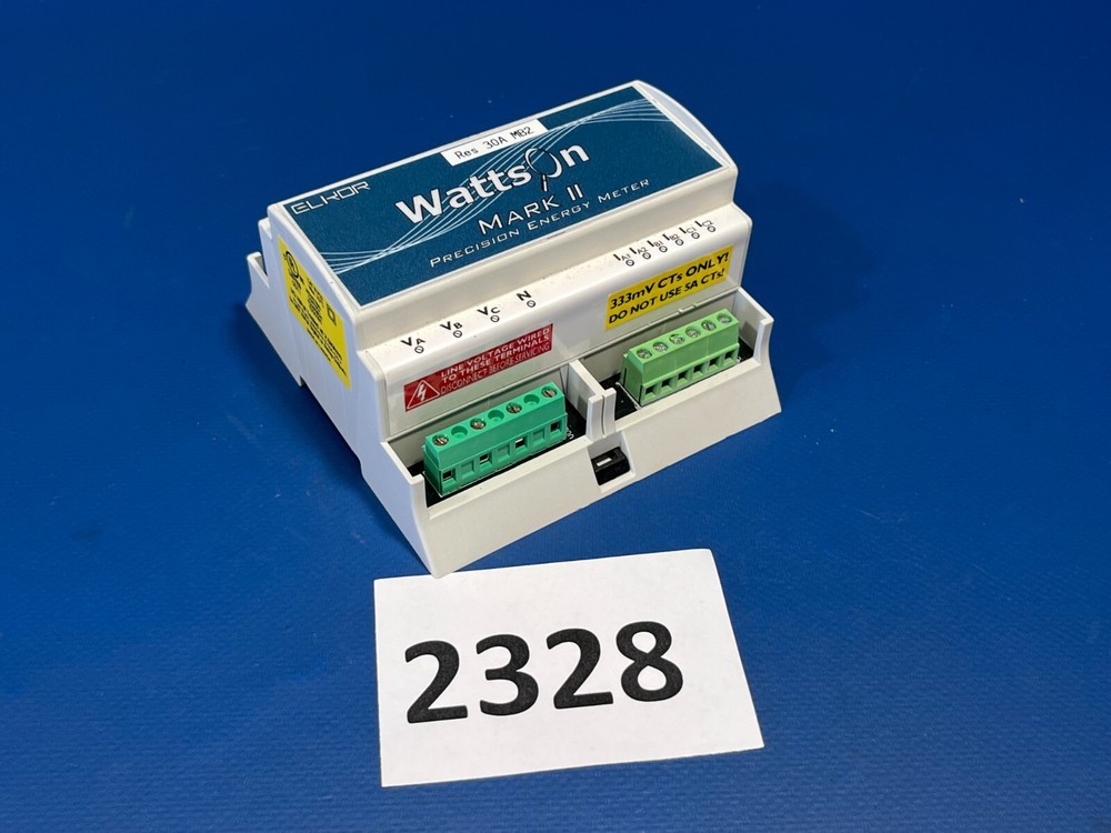 ELKOR WATTS ON MARK-II W2MI-mV ENERGY METER