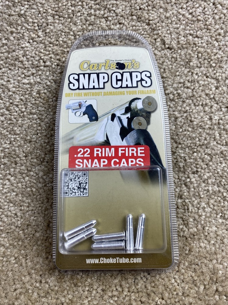 Carlson’s .22 Snap Caps 6 Pack New In Package