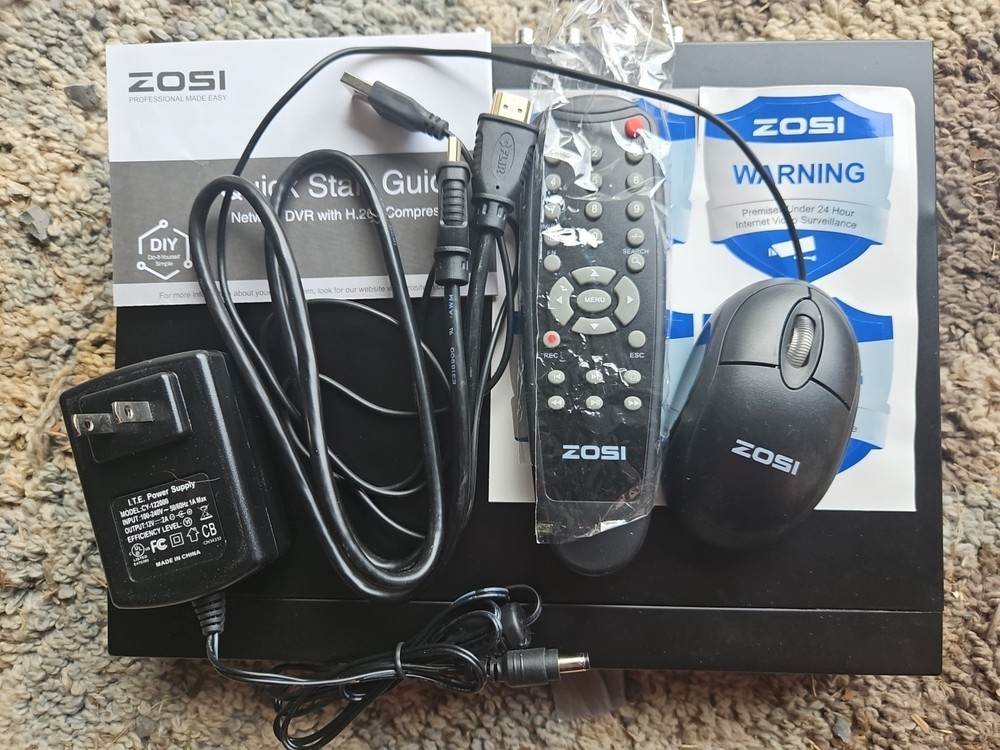 ZOSI h.264 hd 720p dvr, SECURITY CAMERA DVR