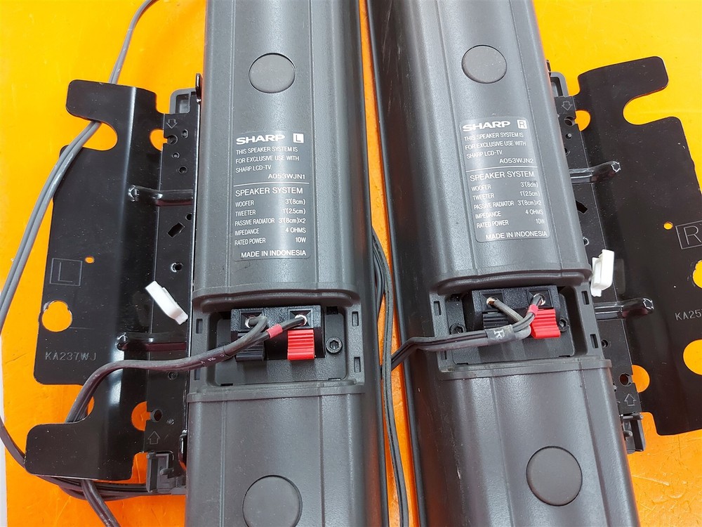 ⭐️⭐️⭐️⭐️⭐️ TV Speaker Set Sharp LC-37G4U LCD-TV