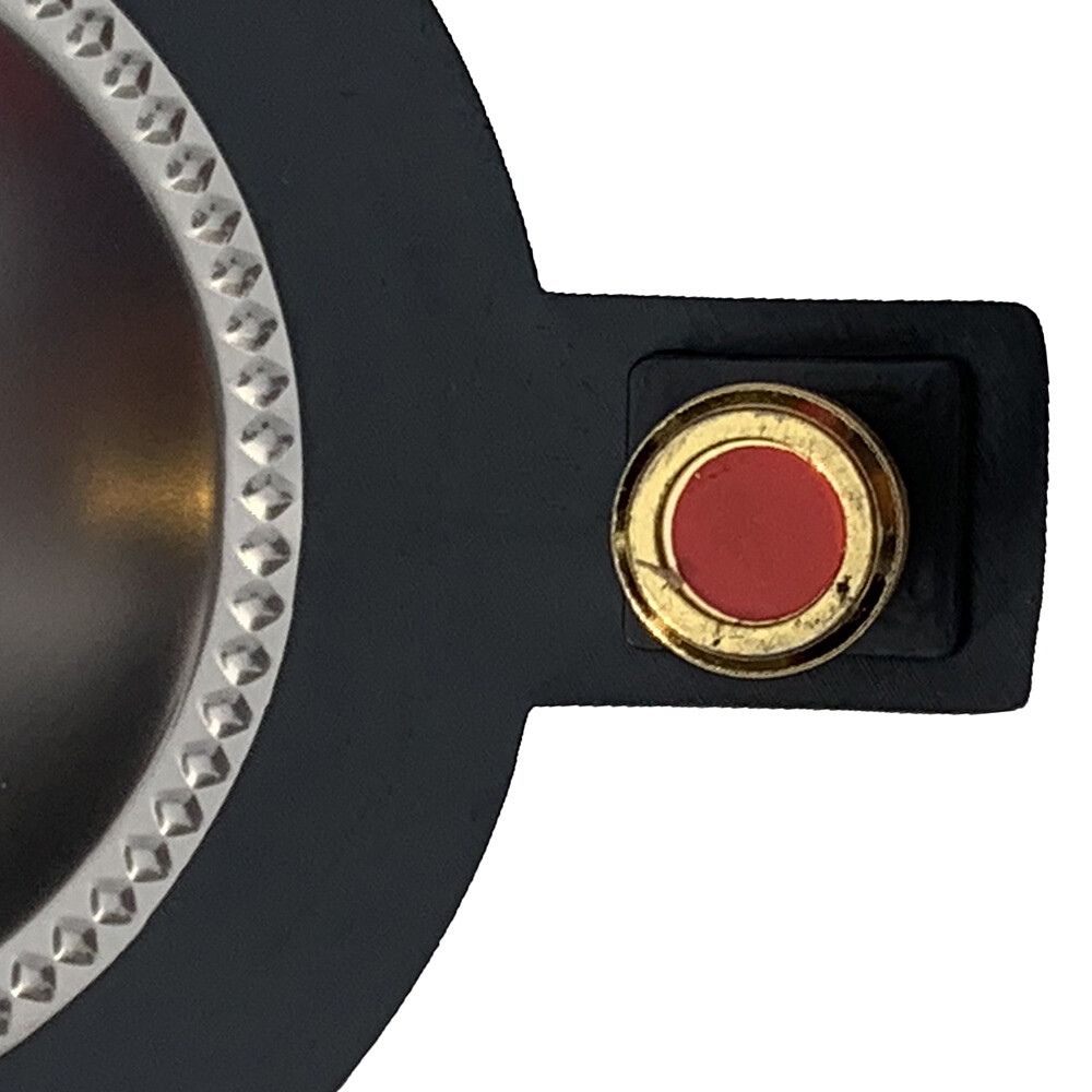 44MM Replacement Diaphragm For Audio Speaker Driver Tweeter Titanium Compression