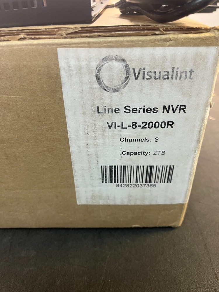 Visualint Line Series NVR Network Video Recorder VI-L-8-2000R