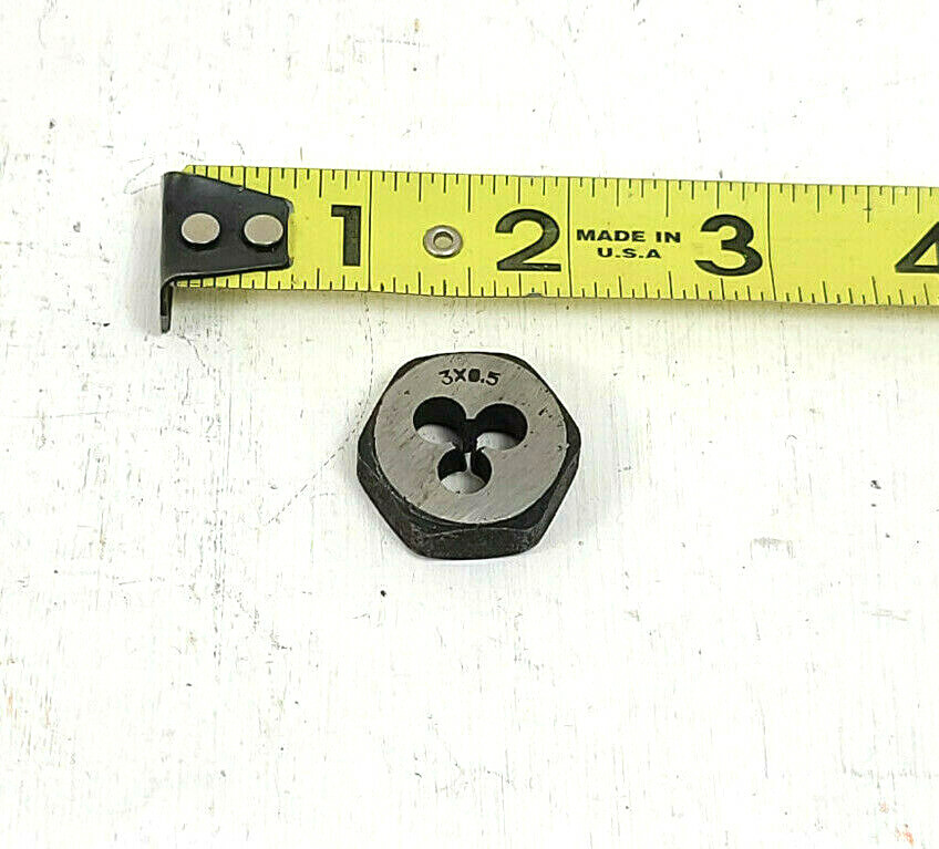 3 X 0.5 Rethreading Die D03050