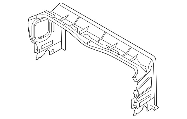 Genuine BMW Upper Duct 51747399996