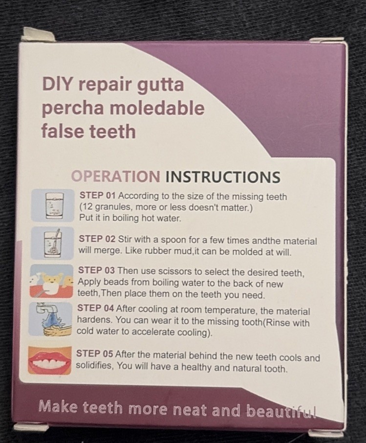 Temporary Tooth Repair Kit