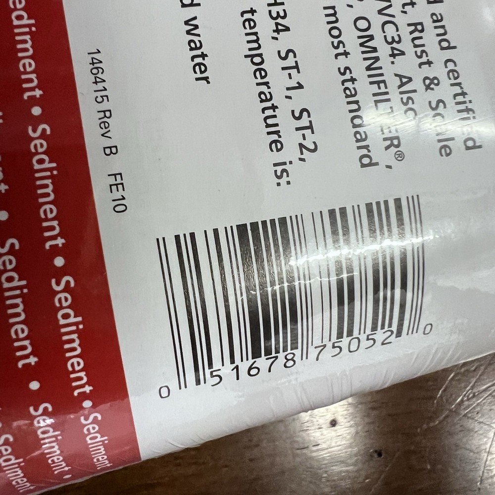 American Plumber WPD-110 Whole House Sediment Filter Cartridge (2-Pack)