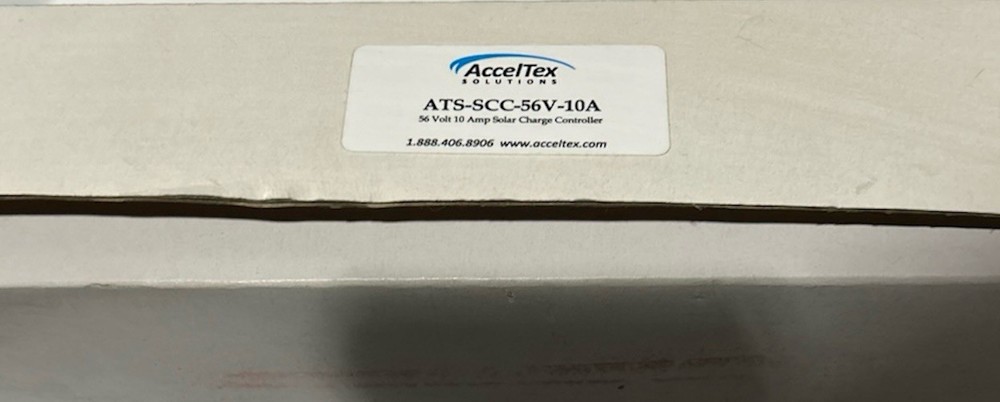 🔥 Acceltex ATS-SCC-56V-10A Solar Charge Controller (56V, 10A) ~ 1 Unit