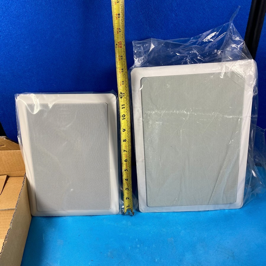 Theatre Solutions E-80W Speaker W/ Smaller Speaker