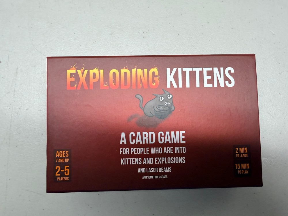 EXPLODING KITTENS Card Game BRAND NEW Sealed Family Game
