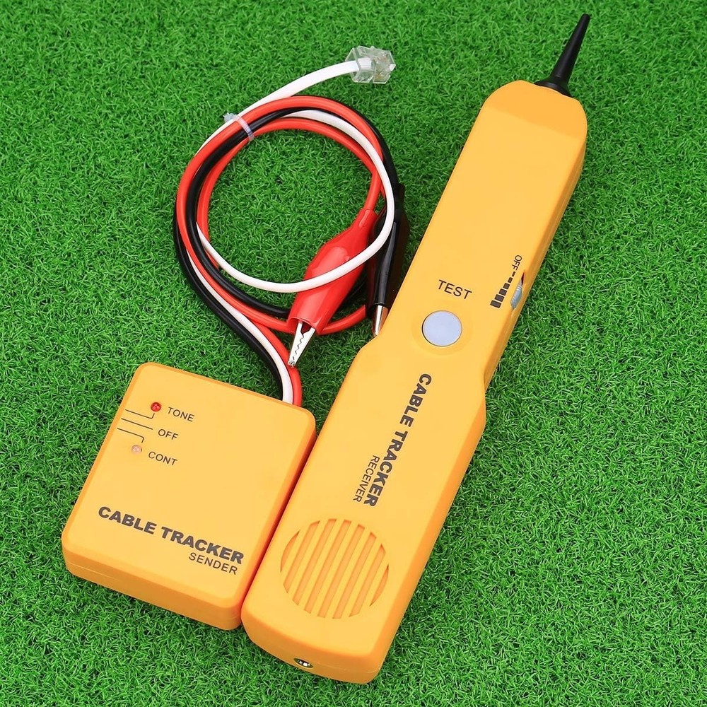 Professional Cable Finder & Tone Generator Tool - Battery Powered Tracker
