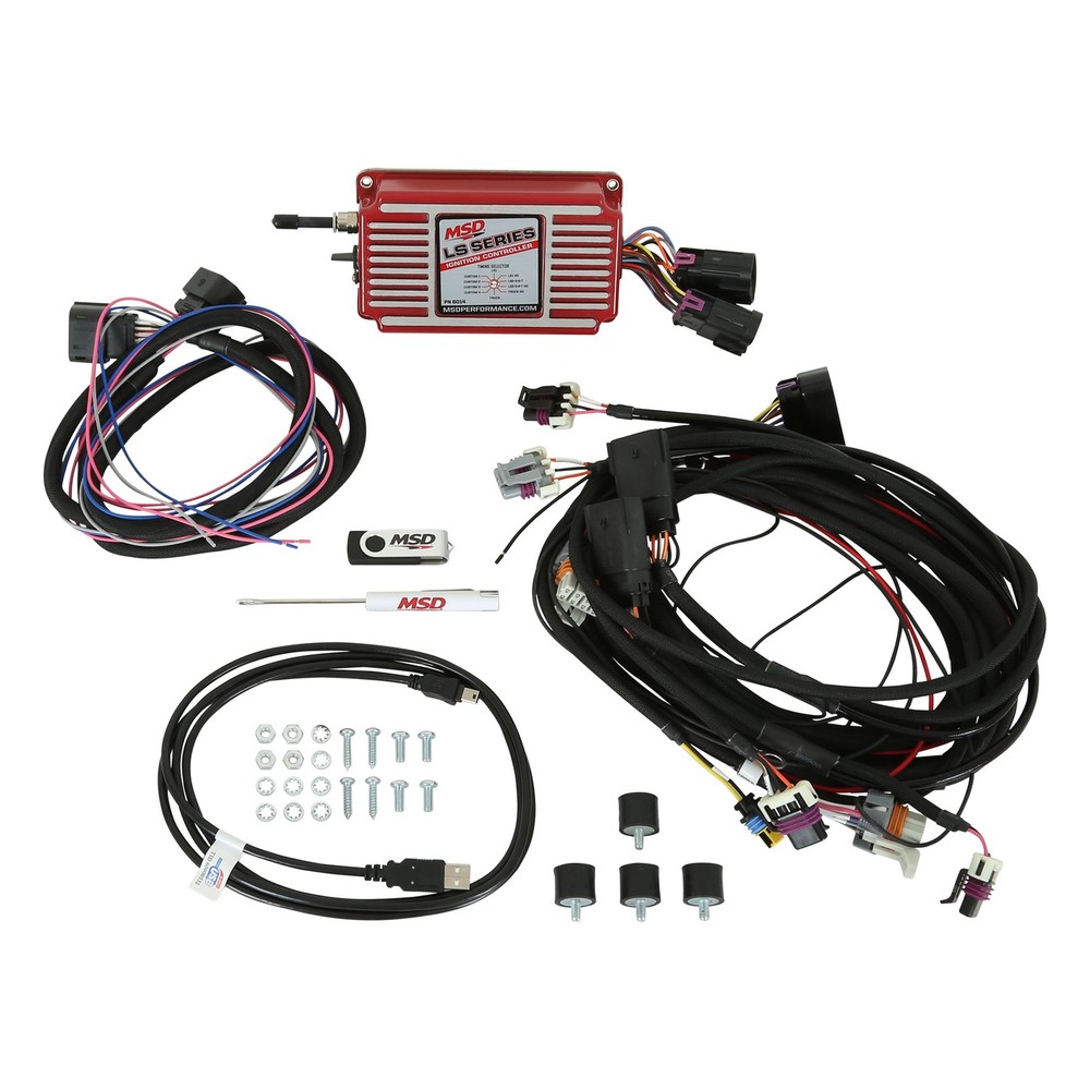 6014 MSD LS Ignition Control - Red