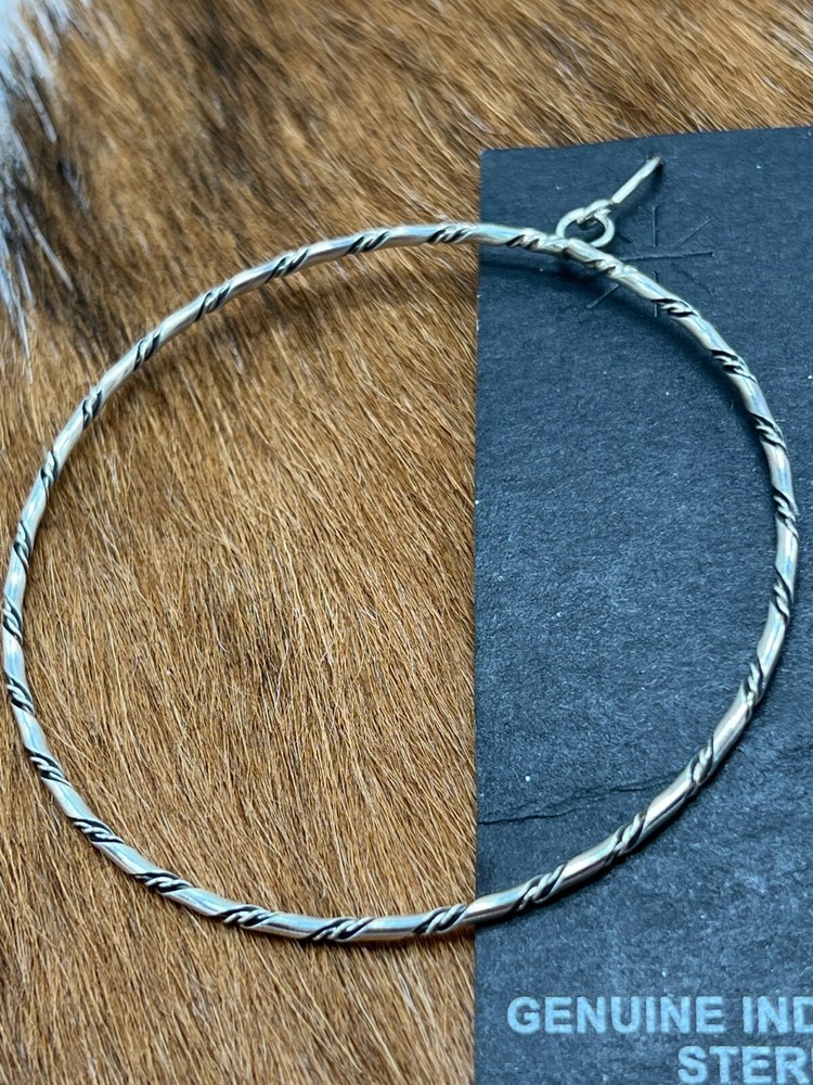 HOOP ~ STERLING ~ EARRINGS