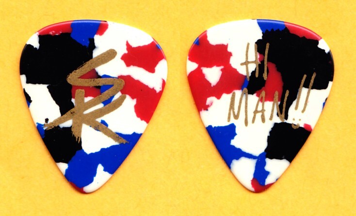 Saigon Kick Hi Man!! Multicolor Guitar Pick - 1990s Tours
