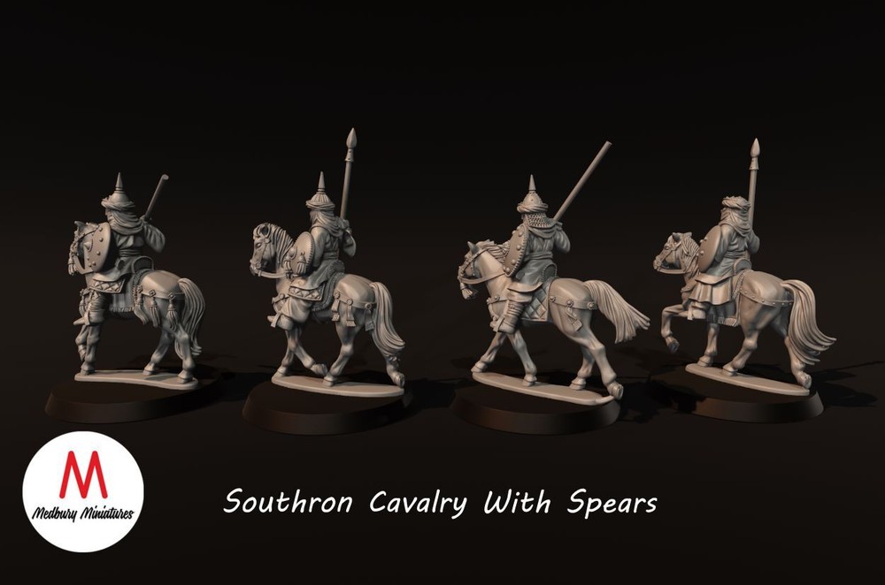 LOTR - Southron Cavalry With Spears
