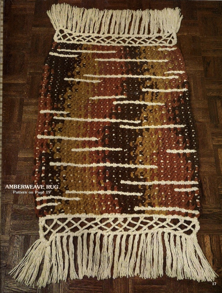 Macrame Circle Frame & Hanging Lamp Pattern - Craft Book: #AC1 Accents