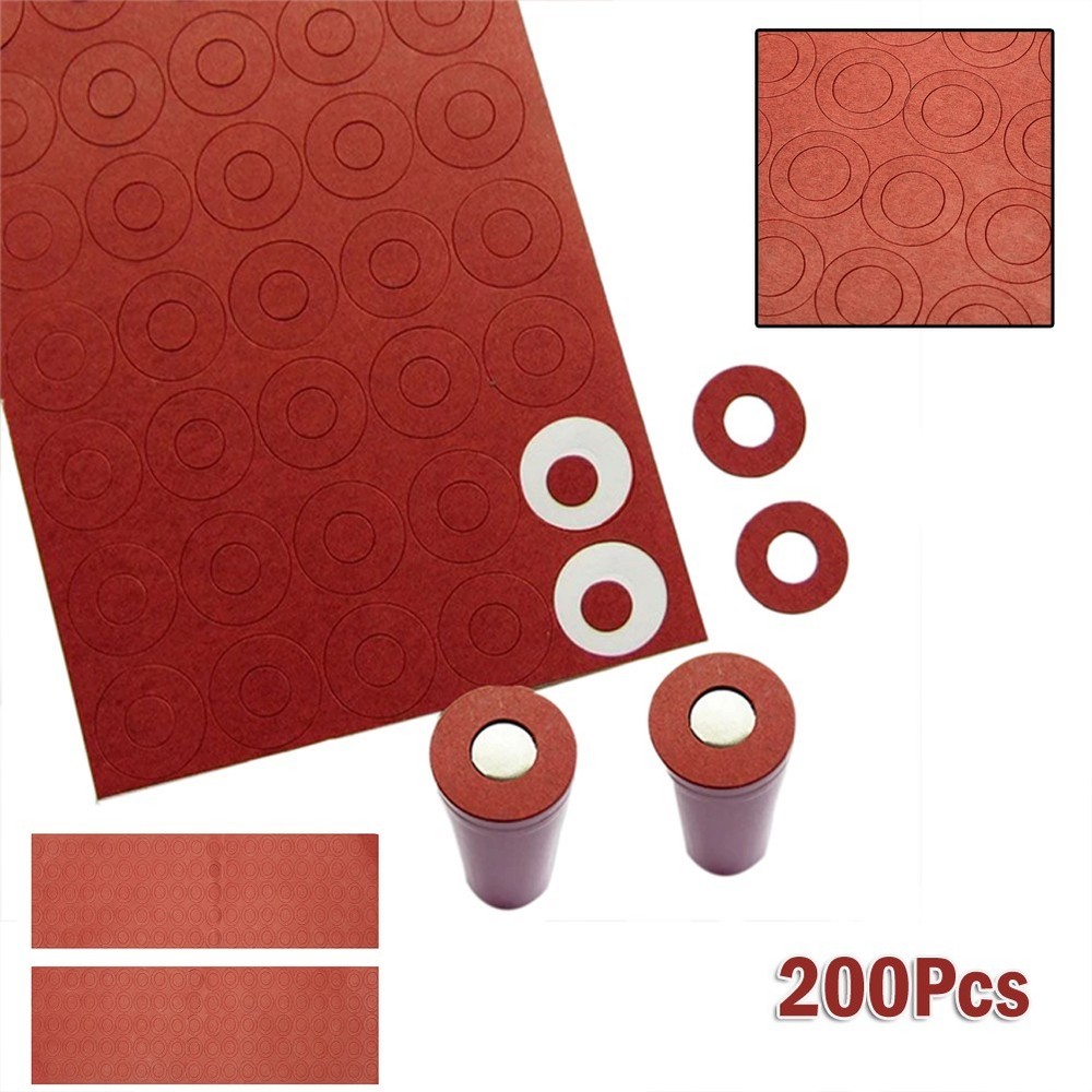 Battery Insulators Paper Cardboard Hollow Insulating Batteries 2 Sheets