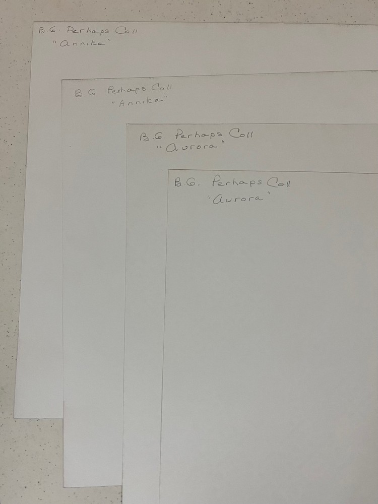 Basic Grey Perhaps 14 Sheets 12"x12", Stickers, Die Cut Alphas & Tags - READ