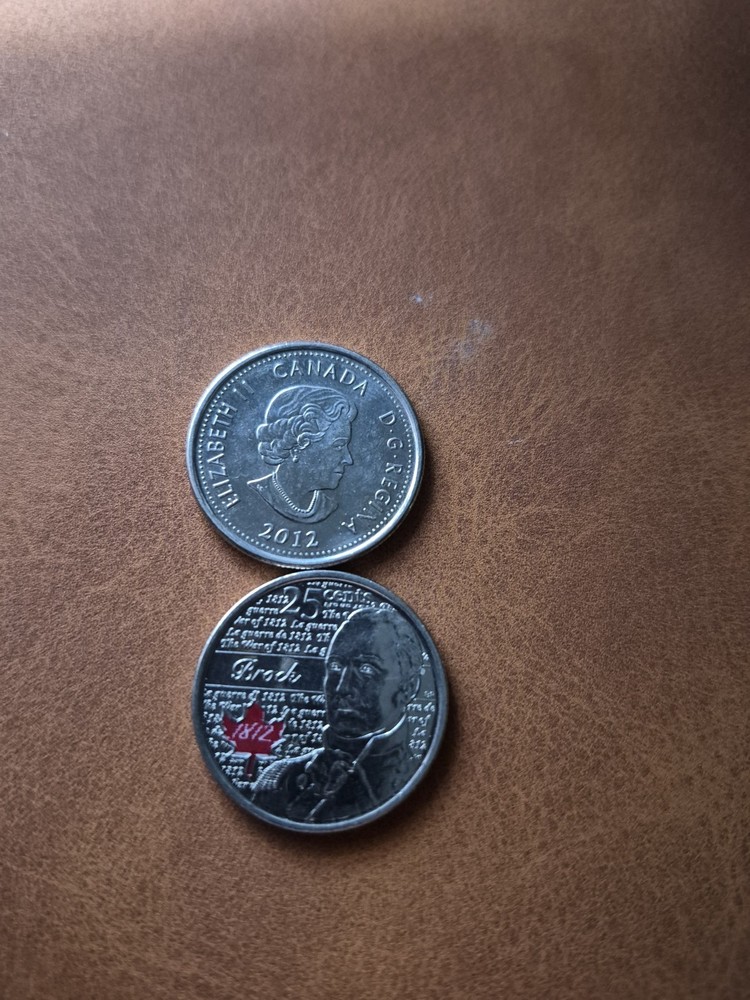 CANADA 25 Cents-Quarter 2012