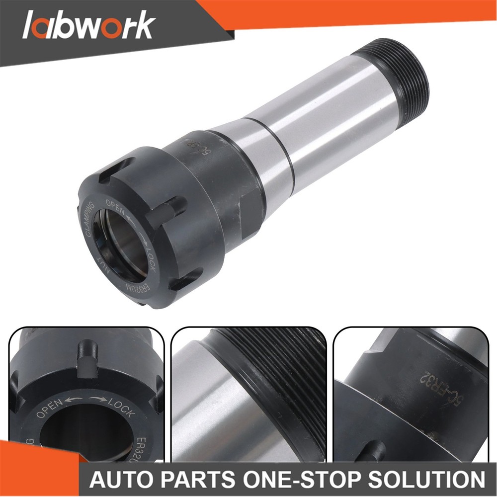 Labwork 5C-ER32 Spring Collet Chuck Holder Precision Adapter for Lathe Work