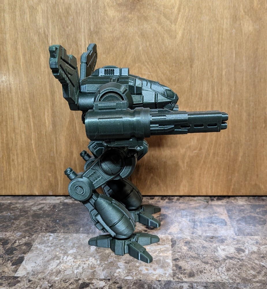 Mech Figure - Jade Phoenix; 7" Size, Articulated