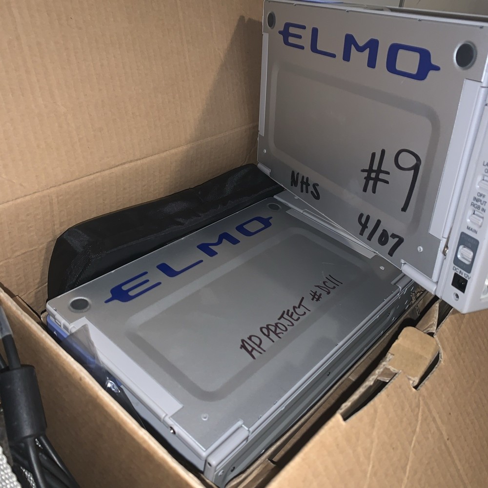 ELMO Bundle 3 Visual Presenter HV-110XG Image Document Viewer TT-02RX Equipment