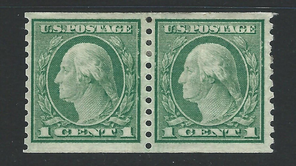 Bigjake:#490, 1 cent Washington Coil Pair - *H