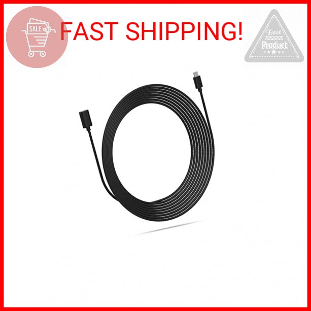 Blink Solar Panel 13 Foot Extension Cable — Black