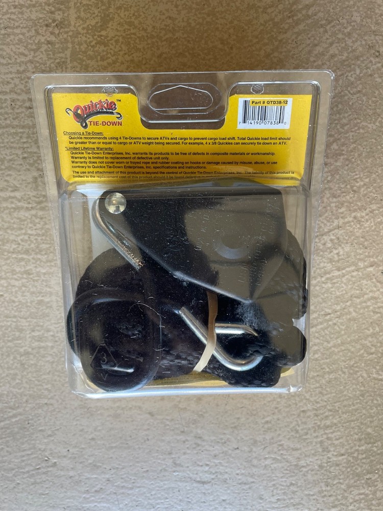 Quickie tie-down
