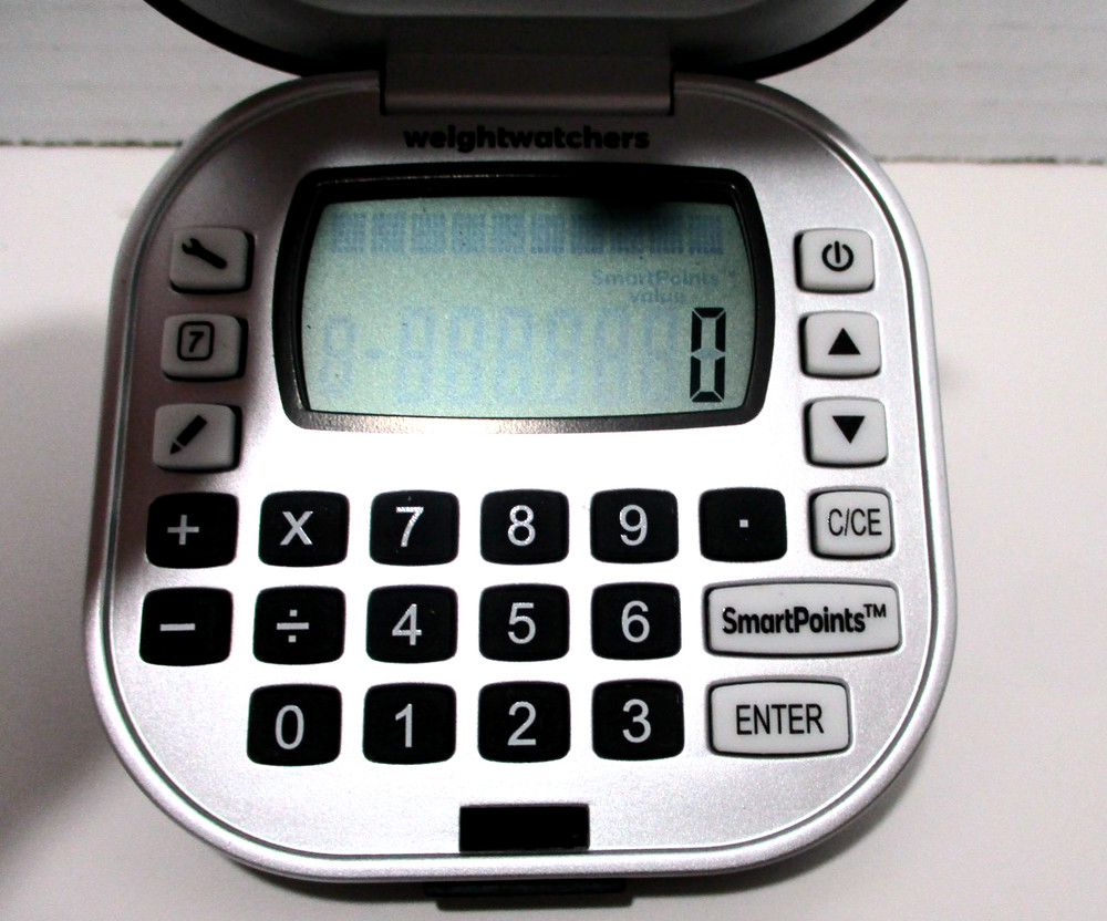 Weight Watchers 2015 Smart Points Calculator Tracker Black Clamshell