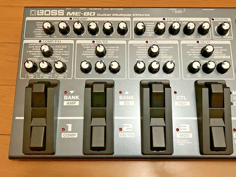 Boss ME-80 Guitar Multiple Effects Multi Effects Used From Japan