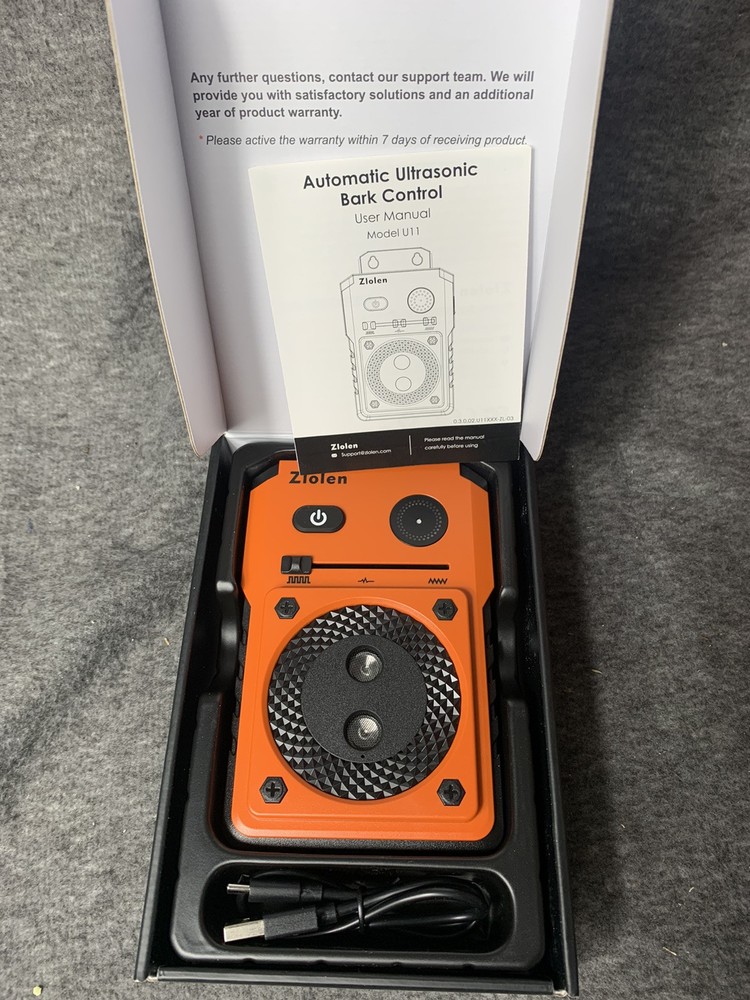 Automatic Ultrasonic Bark Control Model: U11 -Open Box