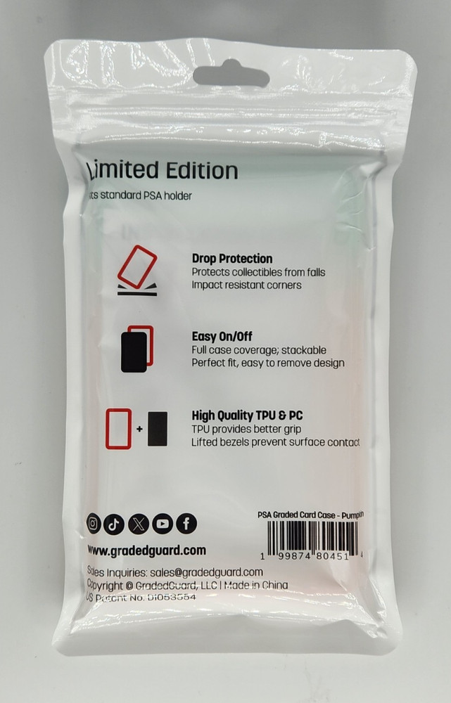 PSA Graded Guard Trick Or Treat Pumpkin SEALED (Replacement)