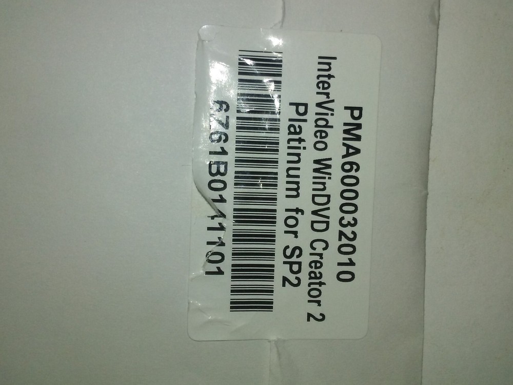 WinDVD Creator 2 Platinum By InterVideo Circa 2004 Toshiba