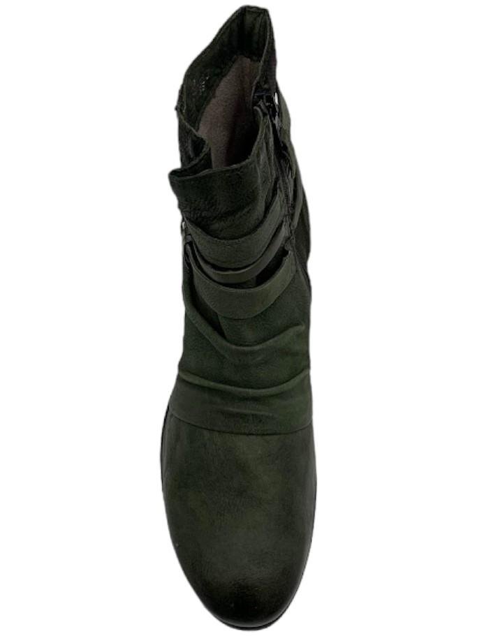 Miz Mooz Leather Ankle Boots Scarborough Forest