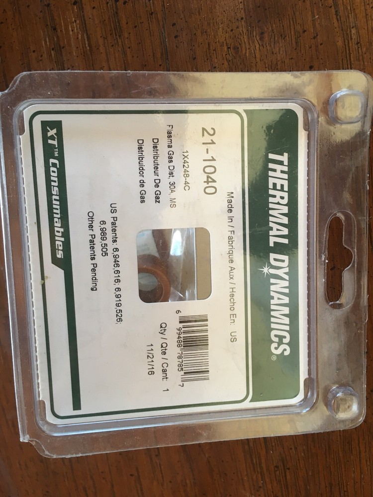 Thermal Dynamics 21-1040 Plasma Gas Distributor, 30A, Ms