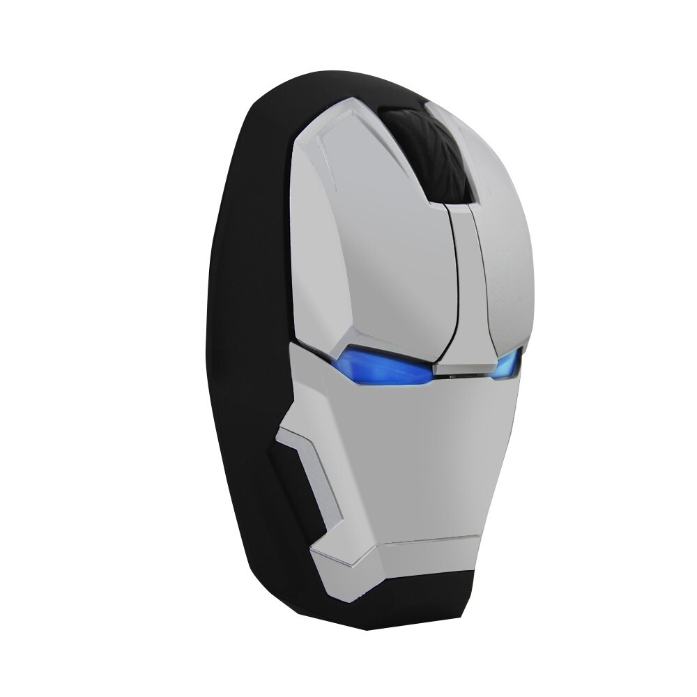 ECOiNVA Wireless Iron Man Mouse Noiseless Silent Computer Mouse Laptop Mice