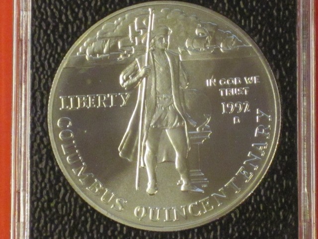 *** 1992 - P & D Christopher Columbus Proof & Uncirculated Silver Dollars