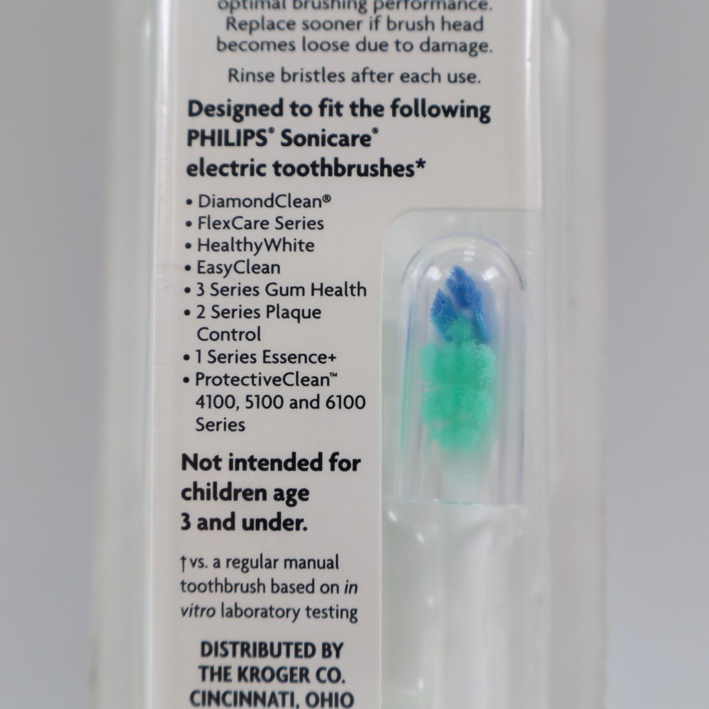 Kroger® Smile Sonic Pro Advanced Clean Medium Replacement Brush Heads 3 Count