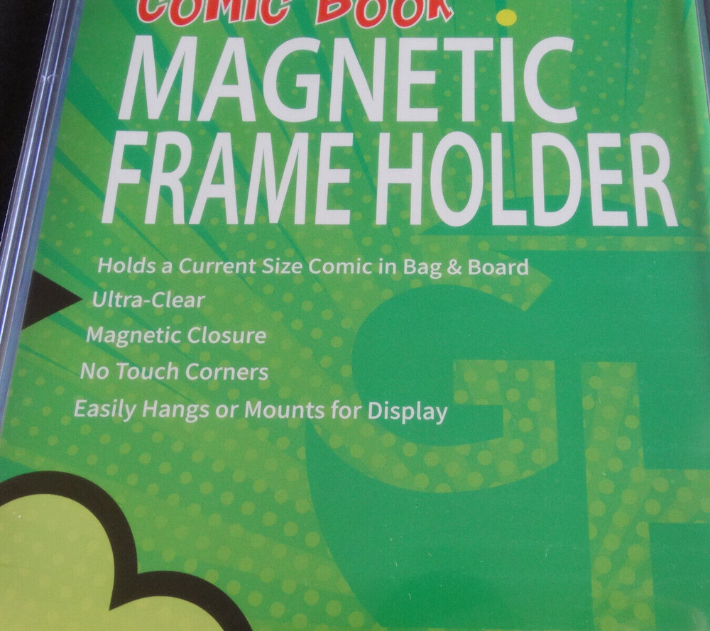 (5) Guardhouse One Touch Magnetic Frame Holder Current Comic Book Wall Hanging