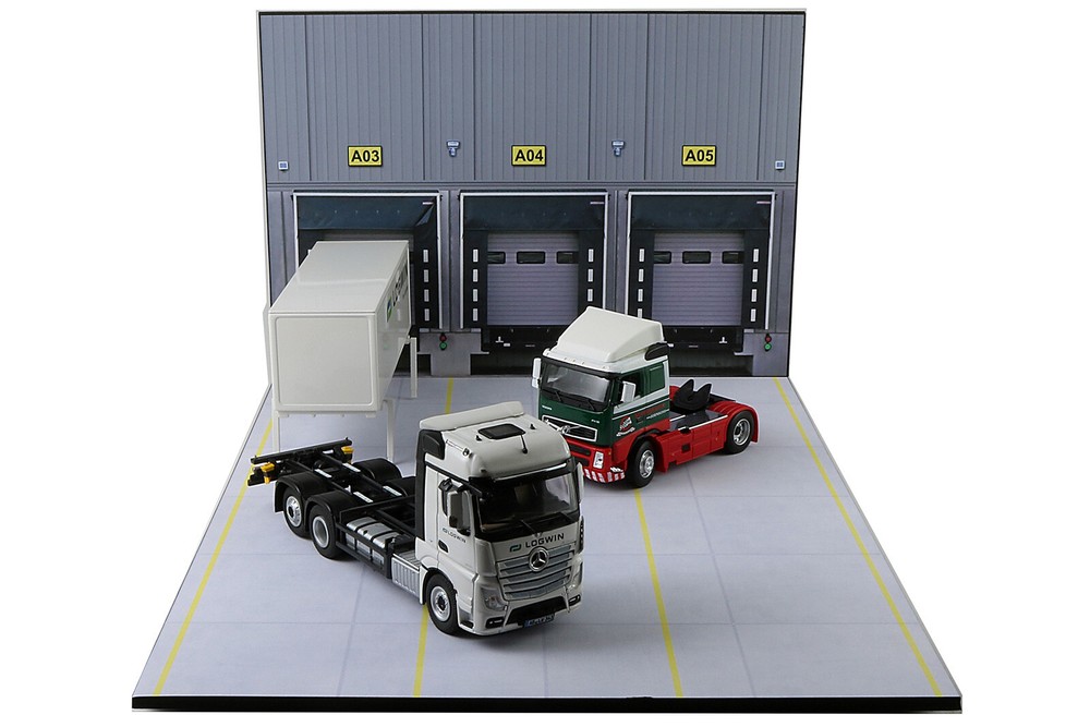 Diorama loading dock - 1/50th - Milena Rose - Ref. 50-2-E-BF-003