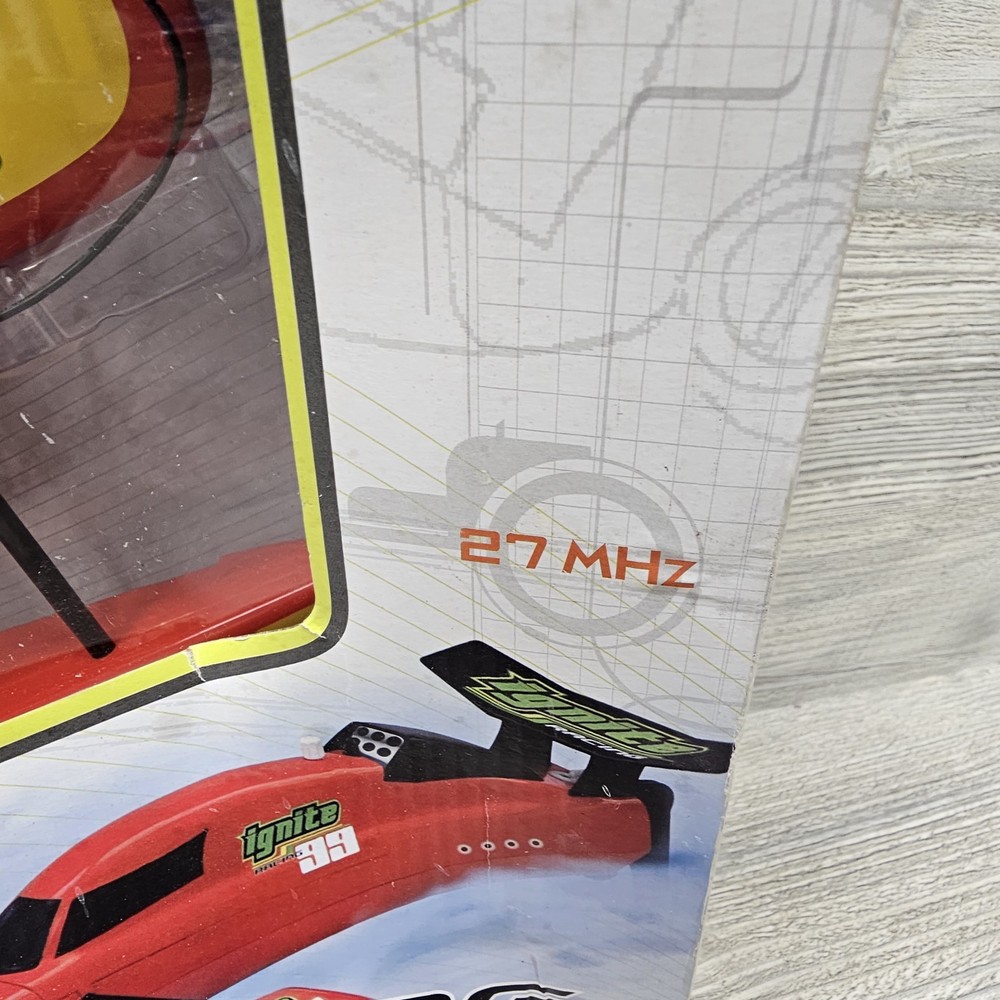 Ignite RC Racing 99 Hydroplane Speed Boat Full Function Remote Control 27MHz NIB