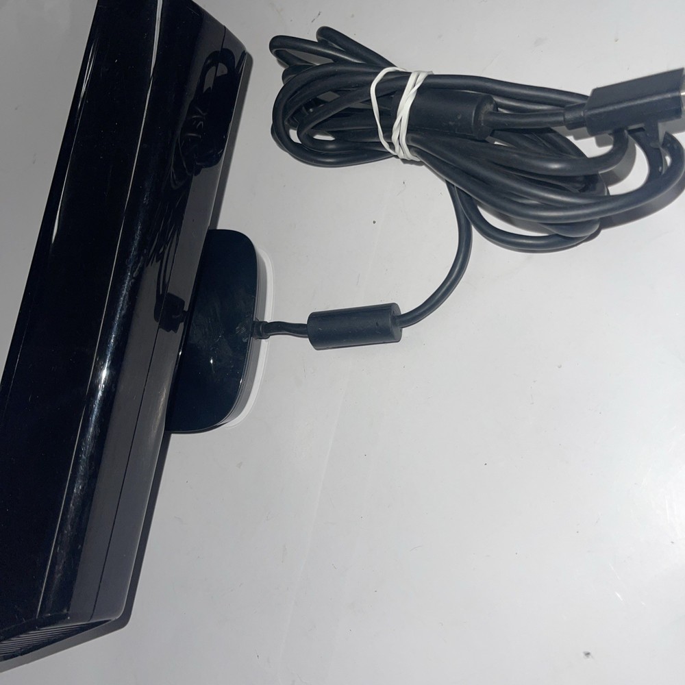 Microsoft XBOX 360 Black Wired Kinect Motion Sensor Bar Camera